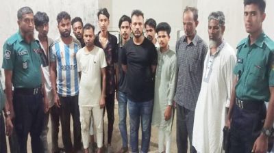 হাজারীবাগে মিছিলের প্রস্তুতিকালে কার্যক্রম নিষিদ্ধ আ.লীগের ১১ জন আটক