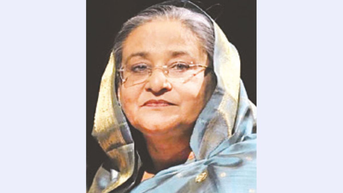 হেলিকপ্টার থেকে বোম্বিং করার কথা বলেন শেখ হাসিনা