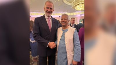 ডোনাল্ড ট্রাম্প আয়োজিত সংবর্ধনায় যোগ দিলেন প্রধান উপদেষ্টা