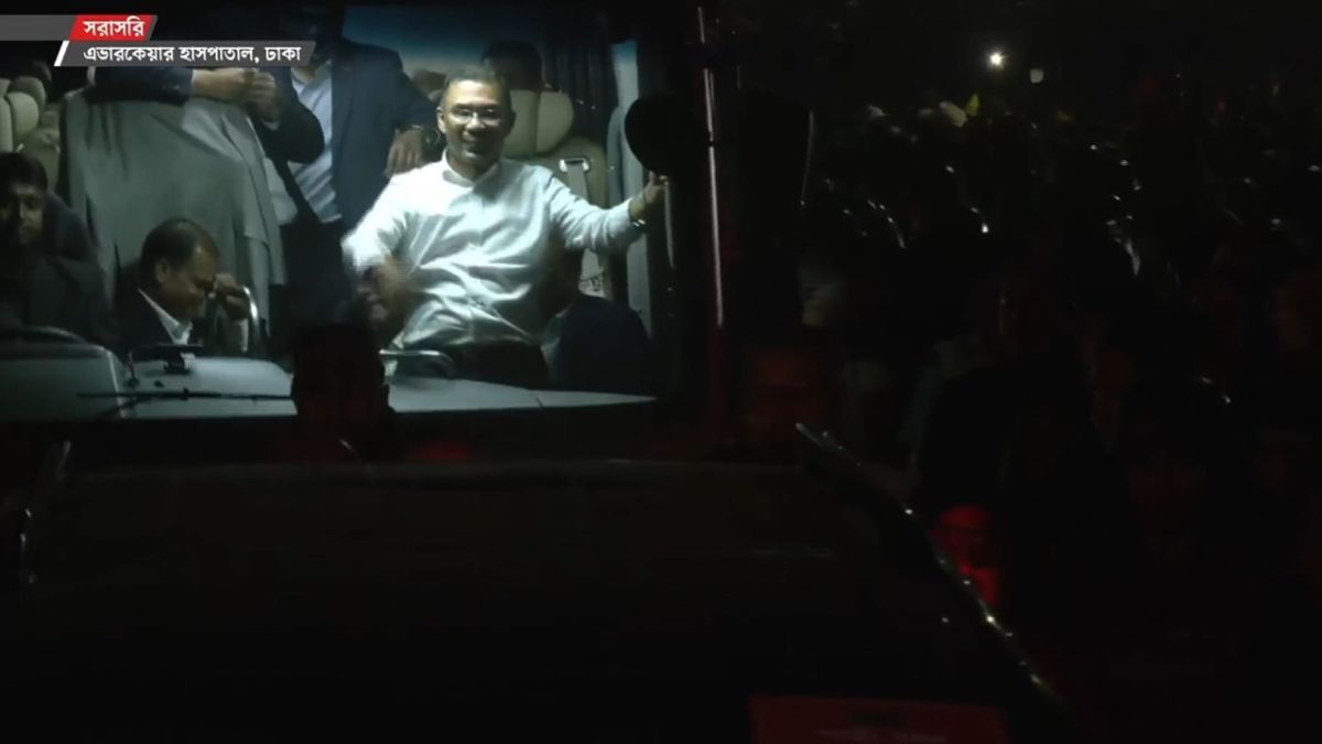 গুলশানের বাসায় পৌঁছালেন তারেক রহমান