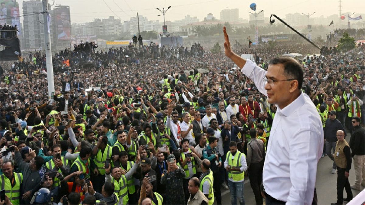 মানুষ ঐক্যবদ্ধ থাকলে বাংলাদেশ সবচেয়ে শক্তিশালী হয়: তারেক রহমান