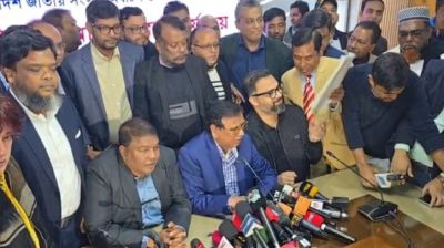 ঢাকা-১৭ আসনে তারেক রহমানের মনোনয়নপত্র জমা