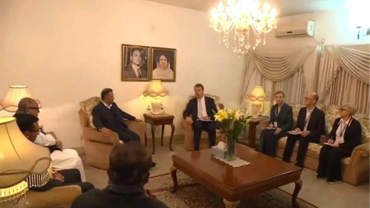 তারেক রহমানের সঙ্গে ইইউ নির্বাচন পর্যবেক্ষণ মিশনের সাক্ষাৎ