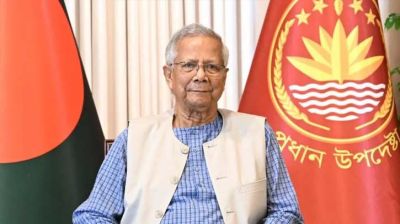 ‘হ্যাঁ’ ভোট দেওয়ার আহ্বান জানালেন প্রধান উপদেষ্টা