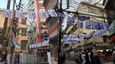 ঢাকা–১১ আসনে আচরণবিধি ভেঙে বিএনপি প্রার্থীর পোস্টার