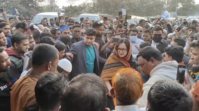 আমার হাঁস আমার চাষ করা ধানই খাবে: রুমিন ফারহানা