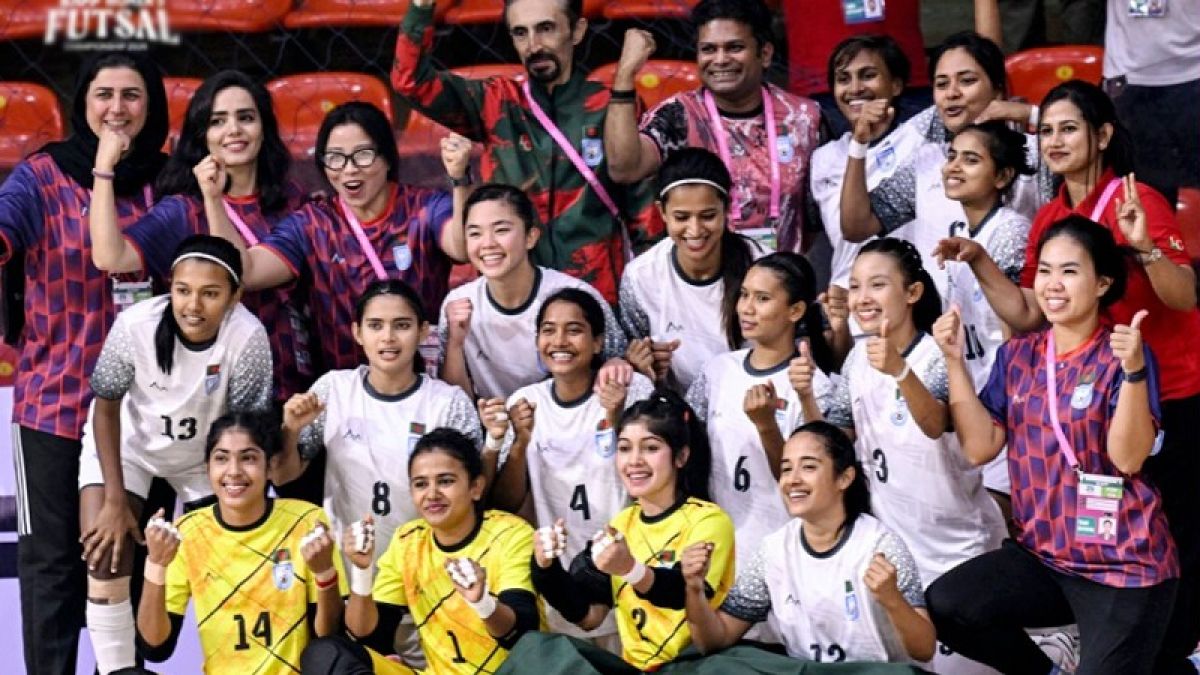 মালদ্বীপকে ১৪ গোলে উড়িয়ে অপরাজিত চ্যাম্পিয়ন বাংলাদেশ