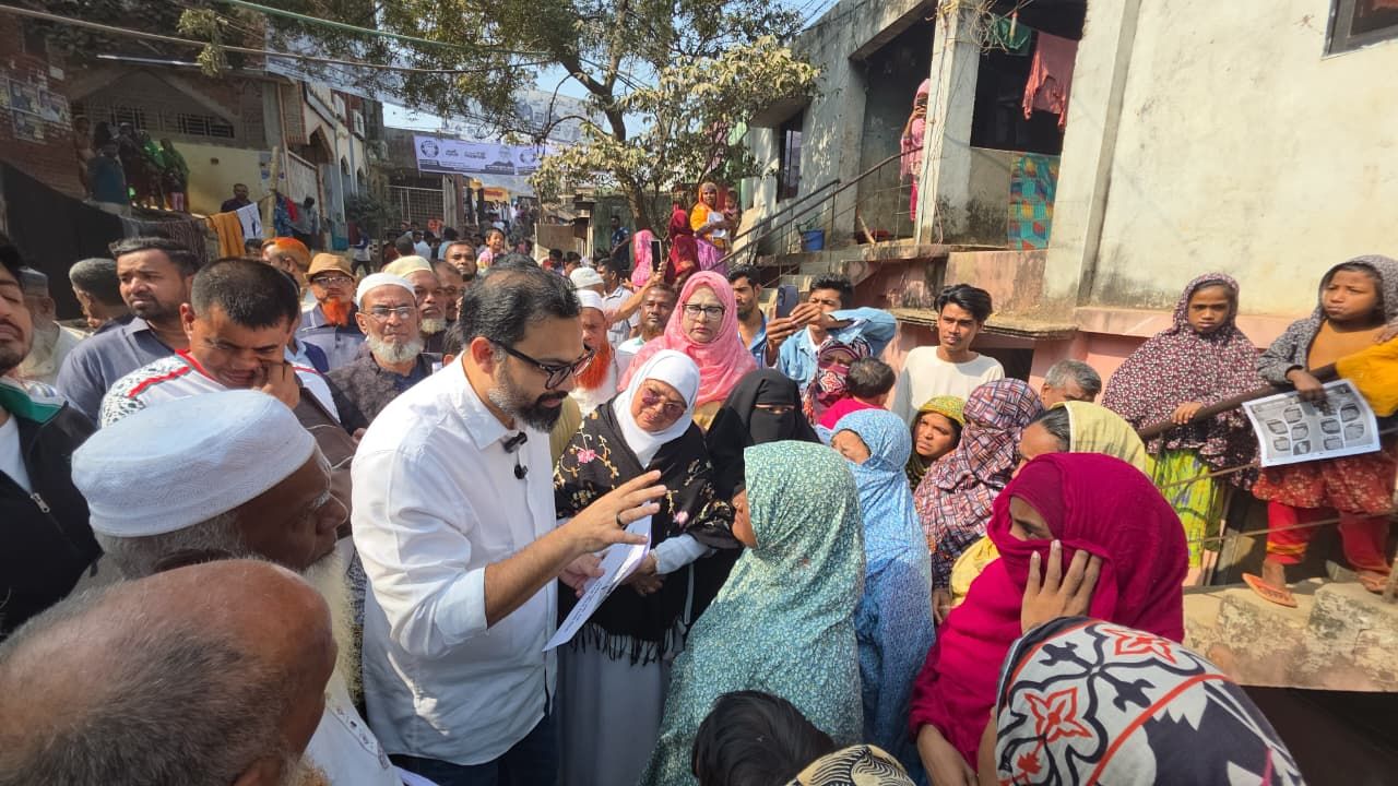 স্থায়ী পুনর্বাসন ও সম্প্রীতির সমাজ গড়ার অঙ্গীকার আমিনুল হকের