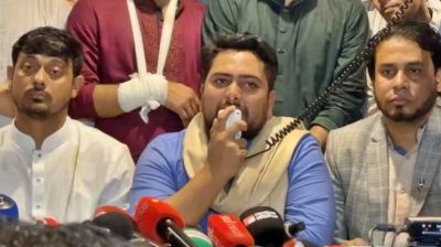 আঘাত এলে এখন থেকে পাল্টা আঘাত : নাহিদ ইসলাম