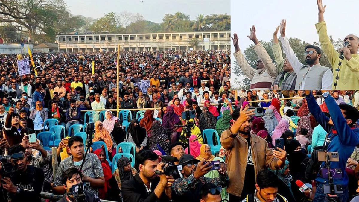 সনাতন ধর্মাবলম্বীরা বিএনপির কাছে শতভাগ নিরাপদ: রাশেদ খাঁন