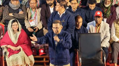 ১৯ বছর পর বগুড়ায় ফিরে আবেগাপ্লুত তারেক রহমান