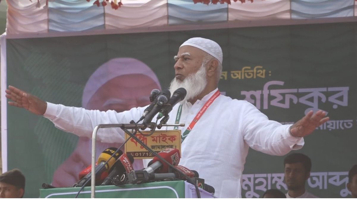 দাঁড়িপাল্লায় ভোট চাওয়ায় মায়েদের অপমান করা হচ্ছে : জামায়াত আমির