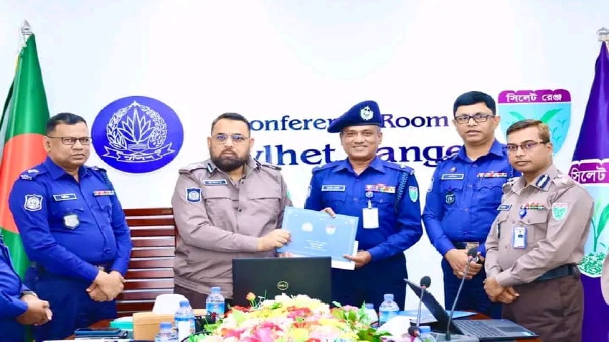 দ্বিতীয়বার সিলেট রেঞ্জের শ্রেষ্ঠ ওসি হলেন রতন শেখ