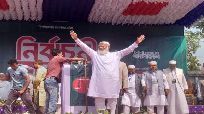 কুলাউড়ায় আমীরে জামায়াতের নির্বাচনী সমাবেশে জনতার ঢল