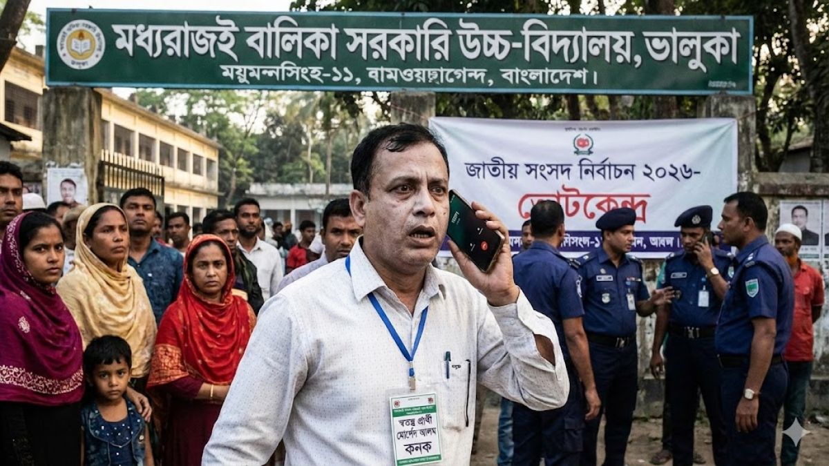 ভালুকায় স্বতন্ত্র প্রার্থীর এজেন্টের ছেলেকে অপহরণের অভিযোগ: কেন্দ্র না ছাড়লে হত্যার হুমকি