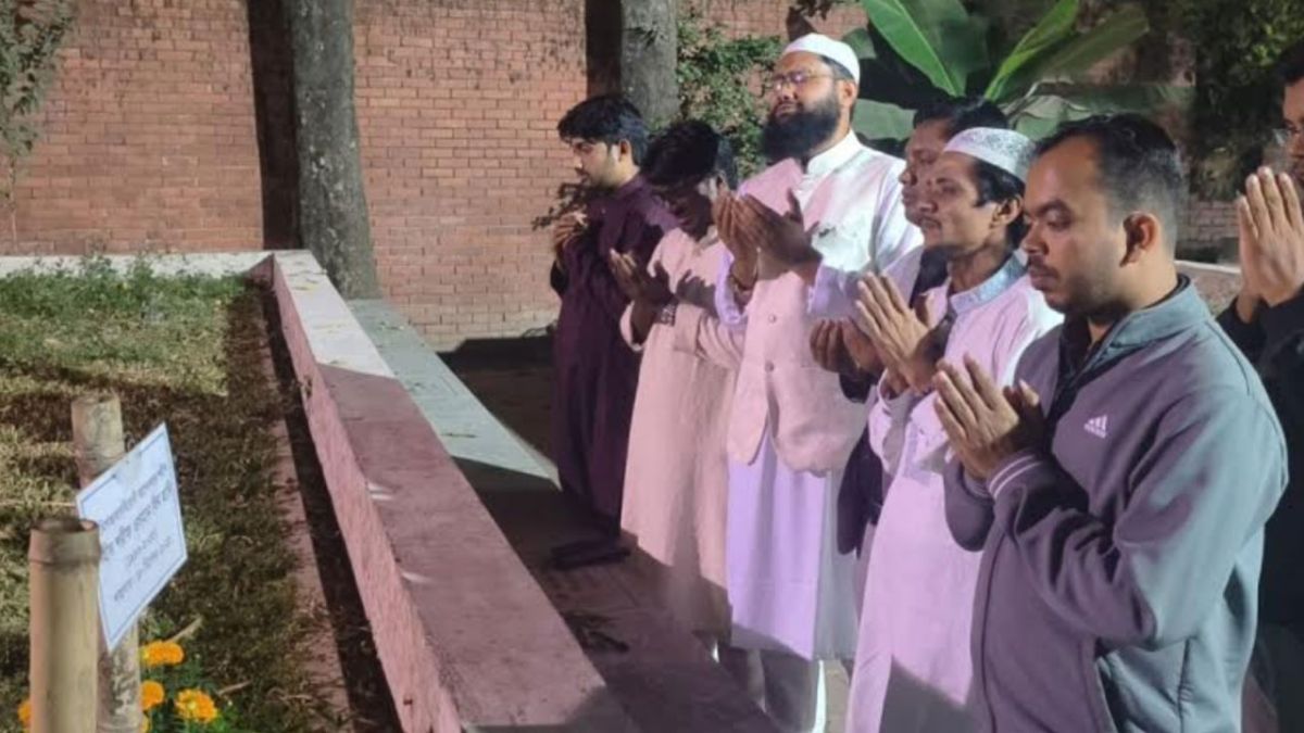 শপথ গ্রহণের পর হাদীর কবর জিয়ারত করলেন আতিকুর রহমান মুজাহিদ