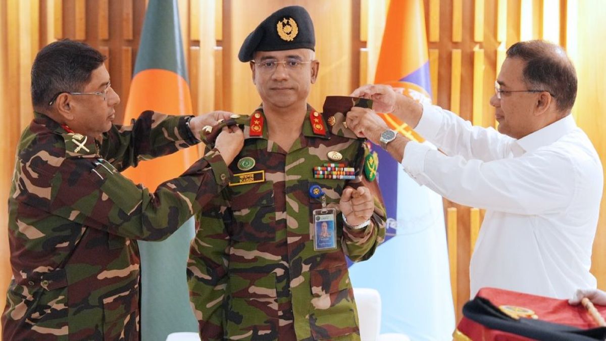 নতুন ডিজিএফআই প্রধান মেজর জেনারেল কায়সার রশিদ চৌধুরী