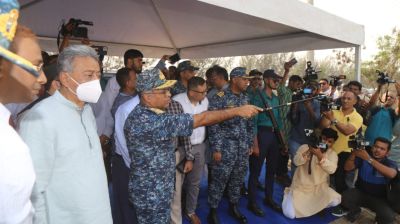 চট্টগ্রামে হাসপাতালের জন্য অধিকৃত জায়গা ঘুরে দেখলেন অর্থমন্ত্রী