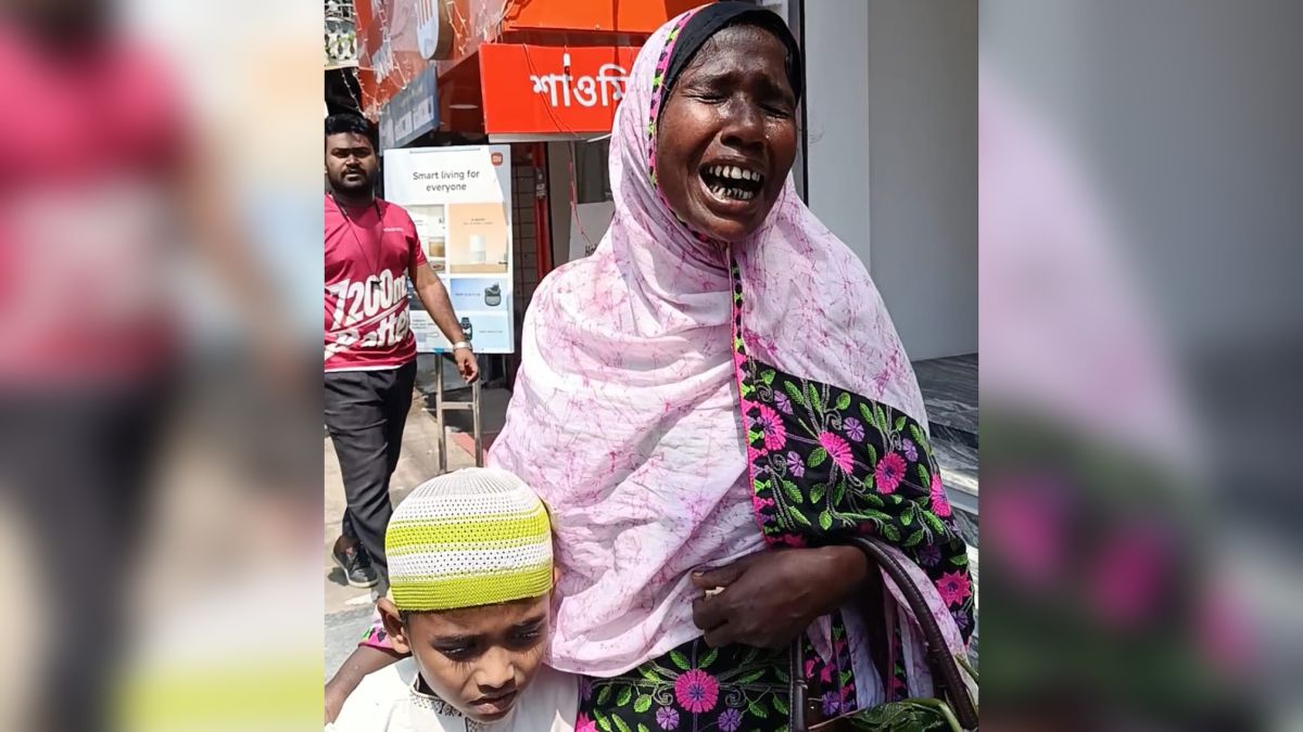 ঈদের হাসি মুহূর্তেই কান্না, সন্তানদের সামনে নিঃস্ব মায়ের আর্তনাদ