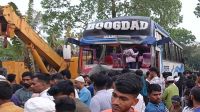 মাদারীপুরে বাস-ট্রাক সংঘর্ষে ১৫ জন আহত