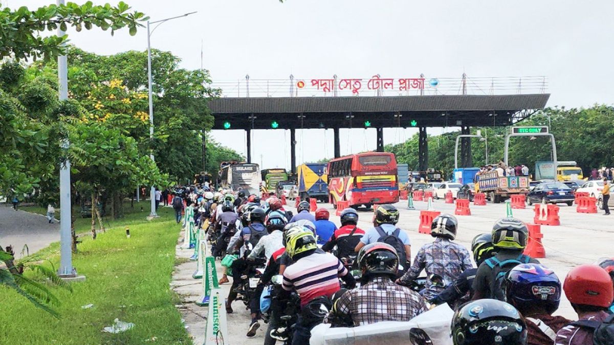 ৩ দিনে পদ্মা সেতুতে ১৩ কোটি টাকার টোল আদায়
