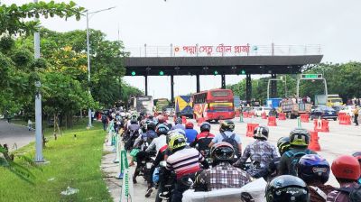 ৩ দিনে পদ্মা সেতুতে ১৩ কোটি টাকার টোল আদায়