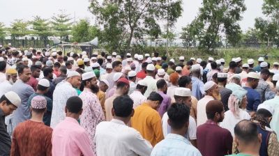 জামালপুরে ভাসমান সেতু ধসে পানিতে ডুবে মৃত ৫ শিশুর দাফন সম্পন্ন; তদন্ত কমিটি গঠন