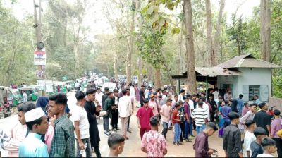 মৌলভীবাজারে পর্যটকদের ঢল, লাউয়াছড়ায় তিন দিনে আয় ৫ লাখেরও বেশি