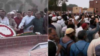 স্বাধীনতা দিবসে জাতীয় স্মৃতিসৌধে জনতার ঢল