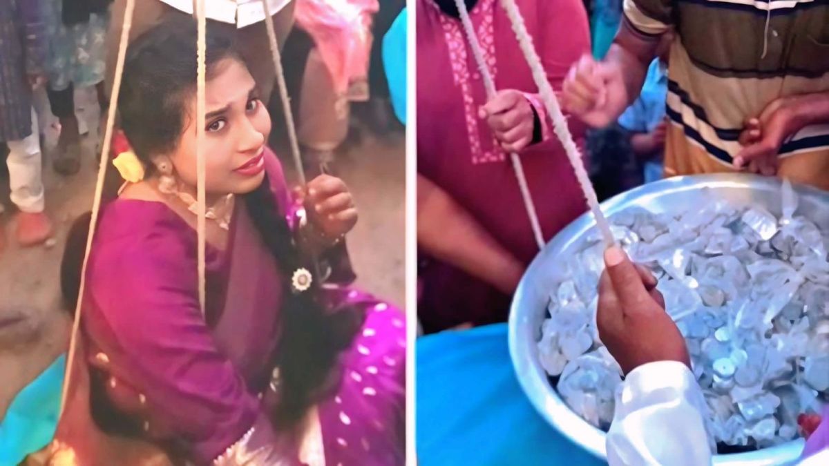 বিয়েতে দাঁড়িপাল্লায় মেপে ওজন পরিমাণ পয়সা উপহার!