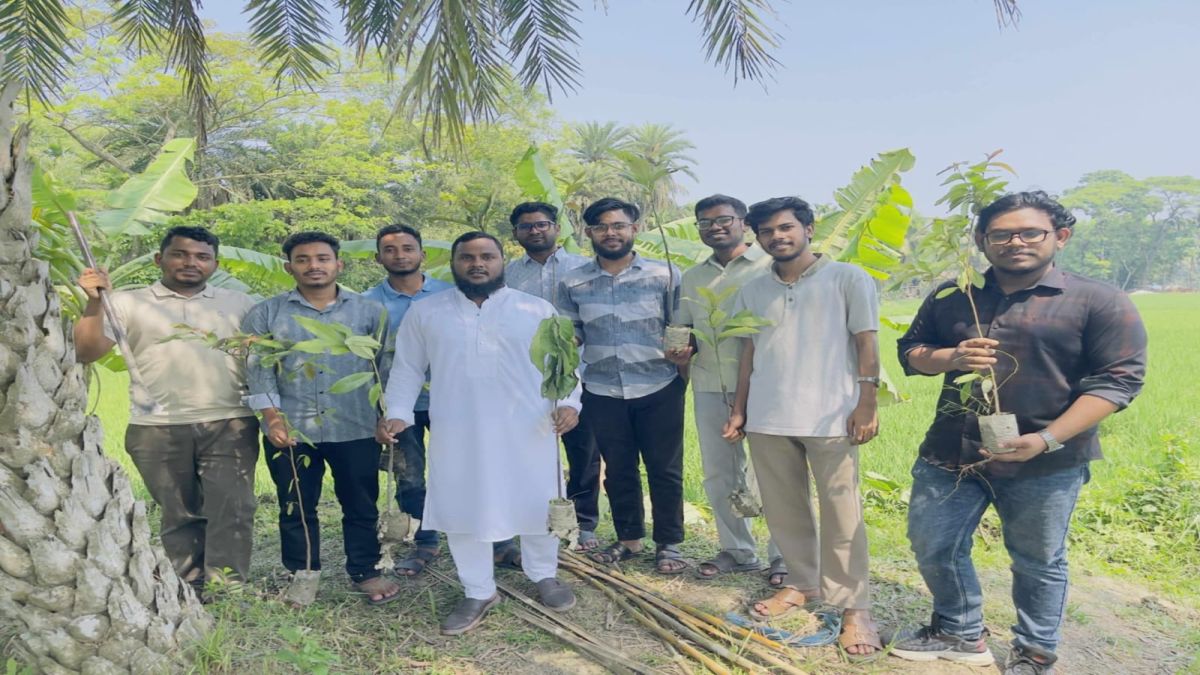 প্রধানমন্ত্রীর ২৫ কোটি বৃক্ষরোপণ পরিকল্পনায় বাকৃবিতে ছাত্রদলের কর্মসূচি