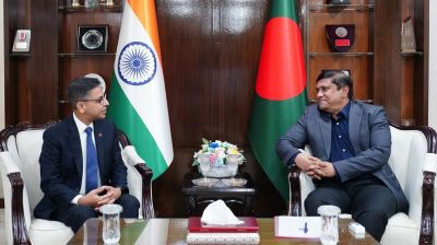 প্রধানমন্ত্রীর প্রতিরক্ষা উপদেষ্টার সঙ্গে ভারতীয় হাইকমিশনারের সাক্ষাৎ