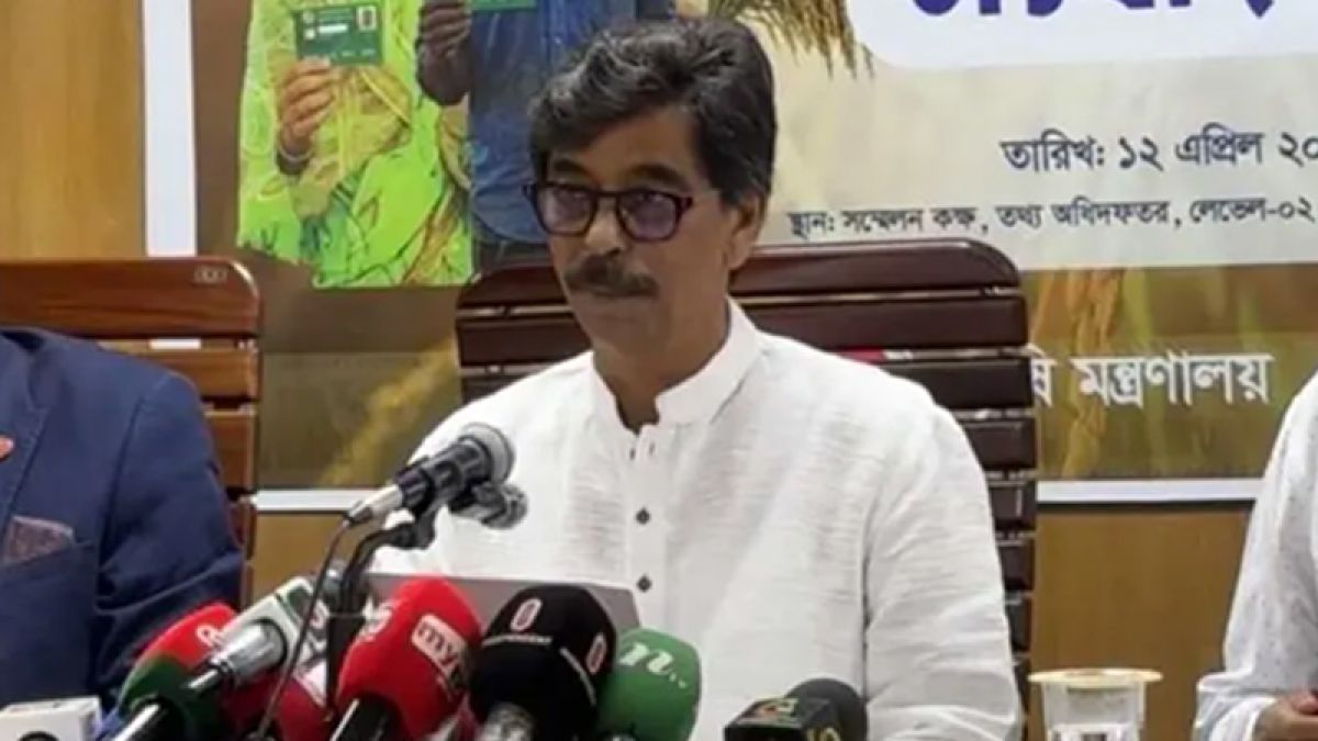পহেলা বৈশাখে ‘কৃষক কার্ড’ কর্মসূচির উদ্বোধন, বছরে দেয়া হবে ২৫০০ টাকা: কৃষিমন্ত্রী
