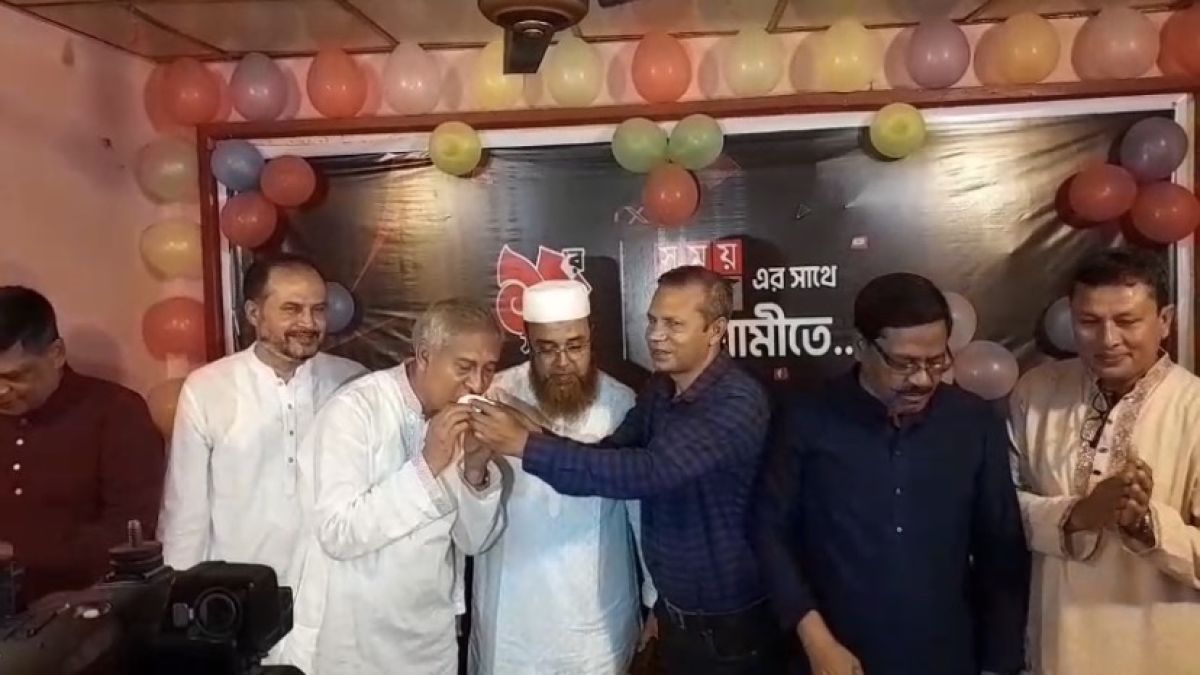 কুড়িগ্রামে নানা আয়োজনে পালিত হয়েছে সময় টেলিভিশনের প্রতিষ্ঠাবার্ষিকী