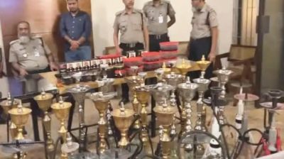 গুলশানে সীসাবারে অভিযান, ম্যানেজার আটক