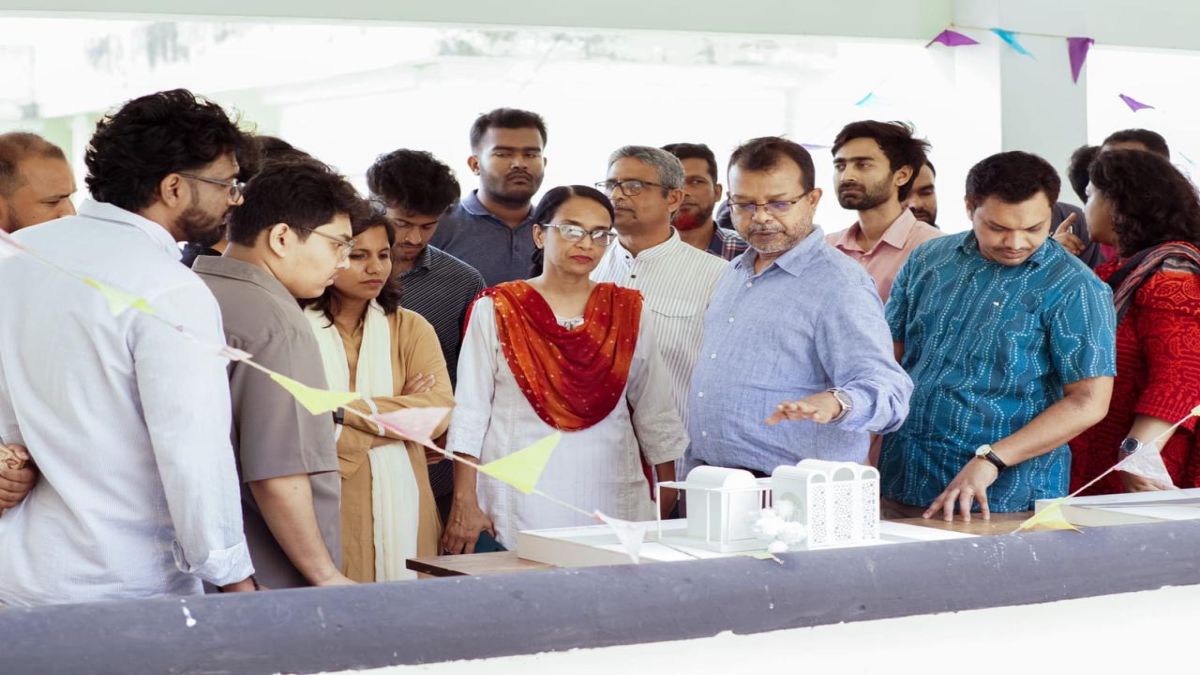 স্থাপত্য ভাবনায় শিক্ষার্থীদের প্রজেক্ট,পাবিপ্রবিতে ‘দর্পণ’ প্রদর্শনী