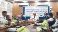 হাম-রুবেলা টিকাদান ক্যাম্পেইন উপলক্ষে কুড়িগ্রামে সংবাদ সম্মেলন