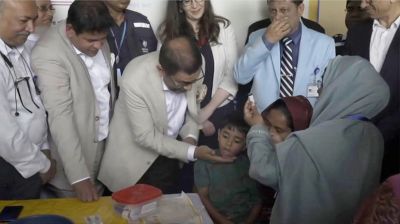 হামের টিকাদান কর্মসূচি উদ্বোধন করলেন স্বাস্থ্যমন্ত্রী