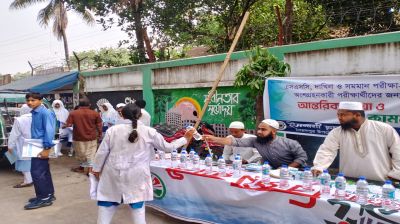 পরীক্ষার্থীদের সহায়তায় সৈয়দপুরে ইসলামী ছাত্র আন্দোলনের ব্যতিক্রমী আয়োজন