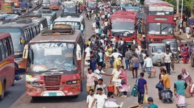বাসভাড়া না বাড়াতে মালিক সমিতির কঠোর নির্দেশ