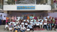 জবিতে নবম বার্ষিক অ্যাথলেটিক্স প্রতিযোগিতার পুরস্কার বিতরণী অনুষ্ঠিত