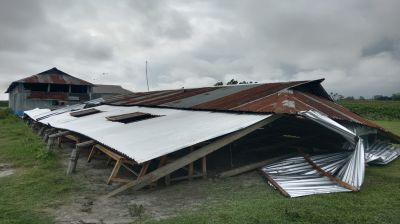 সুন্দরগঞ্জে কালবৈশাখী ঝড়ে দাখিল মাদ্রাসার ব্যাপক ক্ষতি, শিক্ষা কার্যক্রম বন্ধ