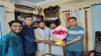 সুন্দরগঞ্জে নবনিযুক্ত ওসির সঙ্গে জাতীয় নাগরিক পার্টির সৌজন্য সাক্ষাৎ