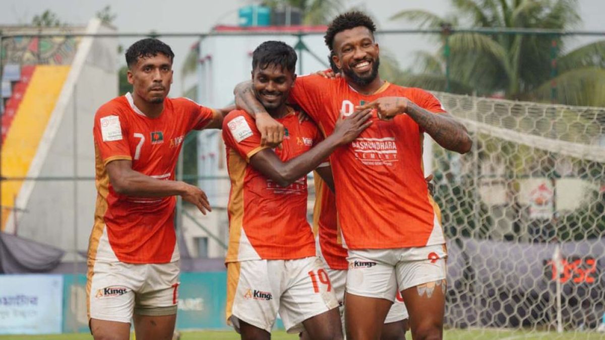 ব্রাদার্স ইউনিয়ন কে হারিয়ে ফেডারেশন কাপের ফাইনালে বসুন্ধরা কিংস