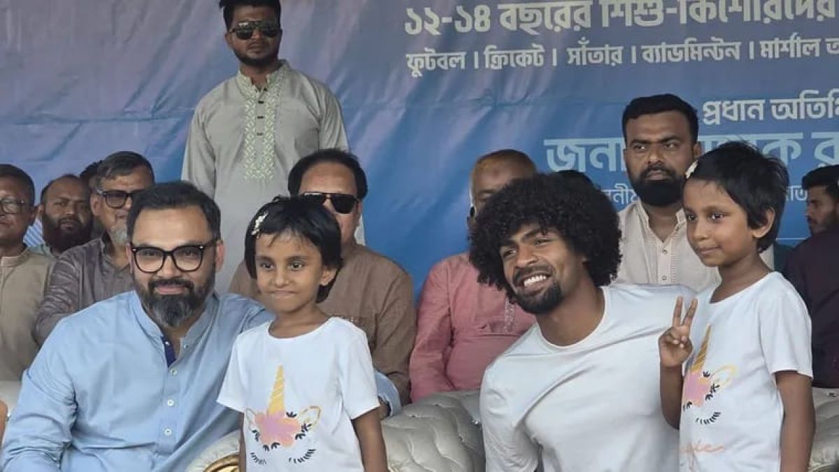 নতুন কুঁড়ি স্পোর্টসে হামজা চৌধুরী, তরুণদের দেখালেন স্বপ্ন