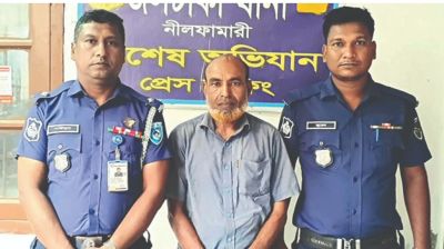 নীলফামারীতে অভিযানে ৩২ মোটরসাইকেল উদ্ধার, আটক ১