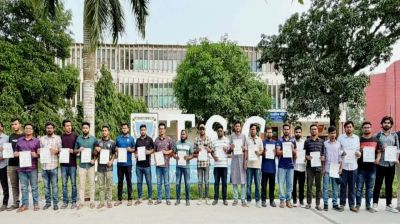 জুলাই জাতীয় সনদ বাস্তবায়নে বিএনপি বদ্ধপরিকর, বাকৃবিতে ছাত্রদলের প্রচারণা