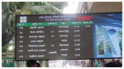 আড়াই ঘণ্টা বিলম্বে বুড়িমারী এক্সপ্রেস, কমলাপুরে যাত্রীদের চরম ভোগান্তি