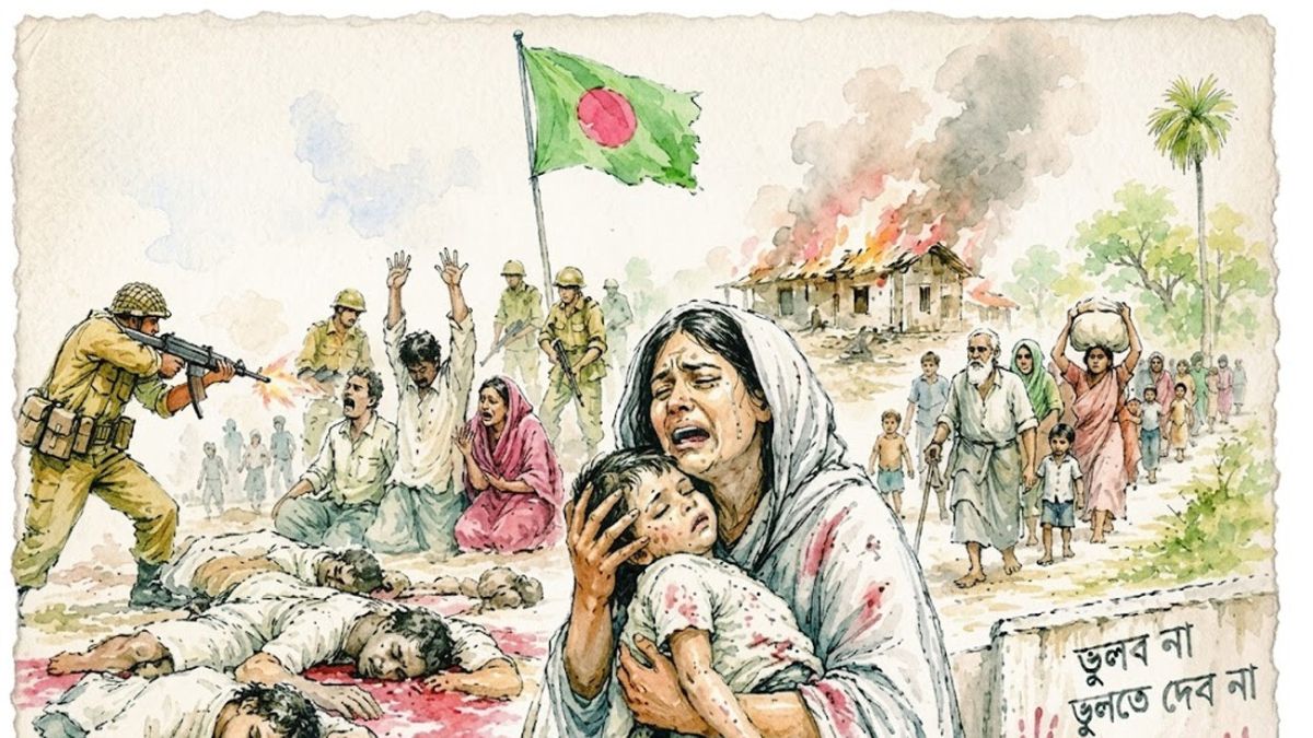 রক্তাক্ত মার্চ থেকে স্বাধীনতার সূর্য: বাংলাদেশের জন্মের অন্তর্নিহিত শিক্ষা