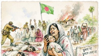 রক্তাক্ত মার্চ থেকে স্বাধীনতার সূর্য: বাংলাদেশের জন্মের অন্তর্নিহিত শিক্ষা